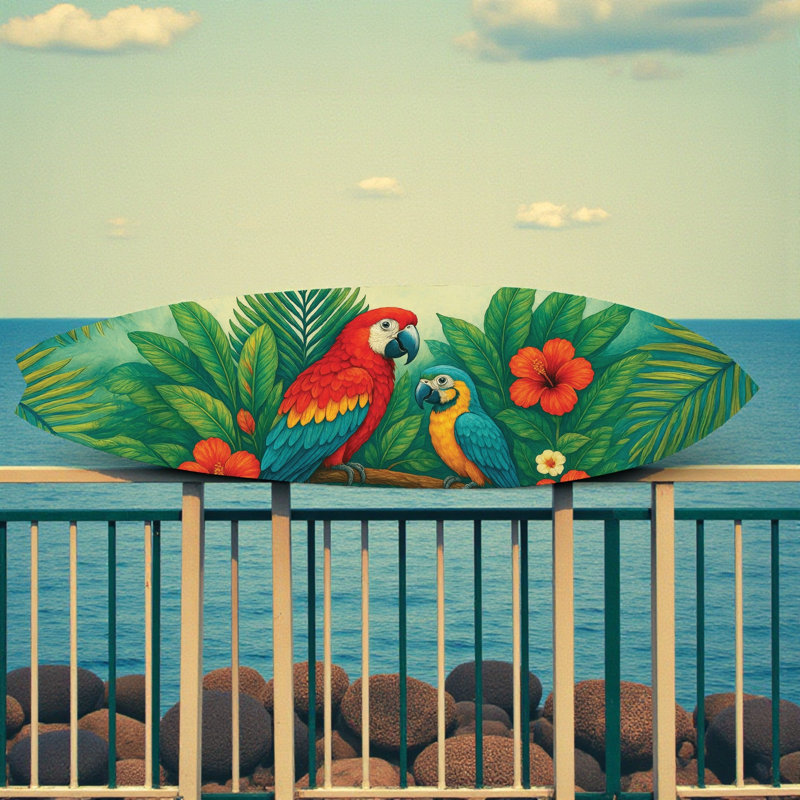 Tropical Parrot Danny, 24 Inch