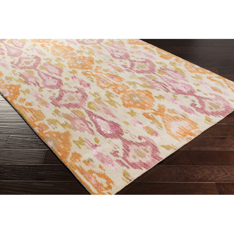Godbey Ikat Indoor Rug, Rectangle 3'3" x 5'3"