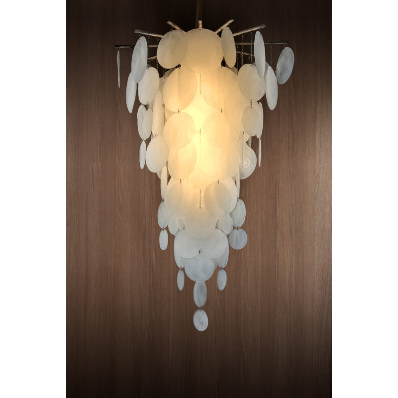 Nimbus 16 - Light Chandelier, Satin Brass