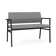 Avon Rx Healthcare Waiting Reception Loveseat Upholstered Seat And Back Metal Frame