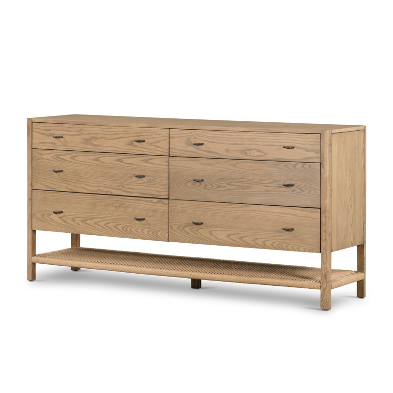 Zuma 6 - Drawer Dresser, Dune Ash