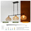3 - Light Natural Kitchen Island Pendant