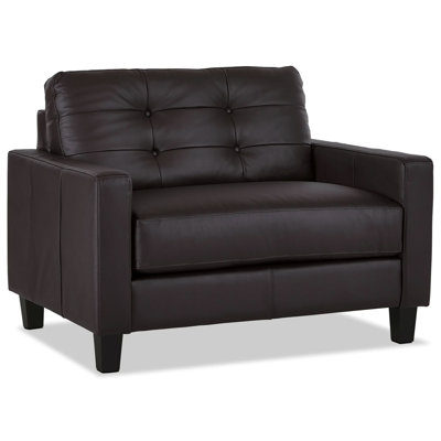 Mikynlee Genuine Leather Armchair