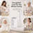 WOWER 2.5L Multi-functional Portable Bidet Sprayer with Filtration Head for Home & Travel Universal Toilet with Adjustable Dual-Speed Water Flow, Personal Handheld Bidet for RV, Camping, Bathroom, Men, Feminine Care, and Elderly Assistance