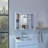 Ellegrini 1-Drawer Medicine Cabinet White