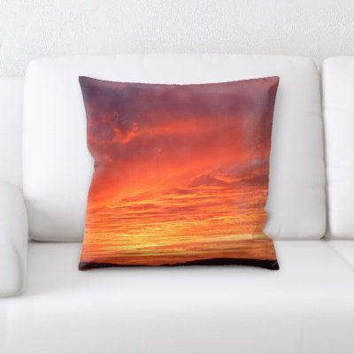 Coussin décoratif paysage
