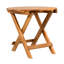 Table d'appoint en bois avec finition, sans assemblage, pliable, s'adapte à côté des cadres de lit