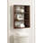 Akita Angled Three-Tier Wood Wall Shelf