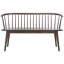 Blanchard Solid Wood Curved Spindle Bench-1826917980
