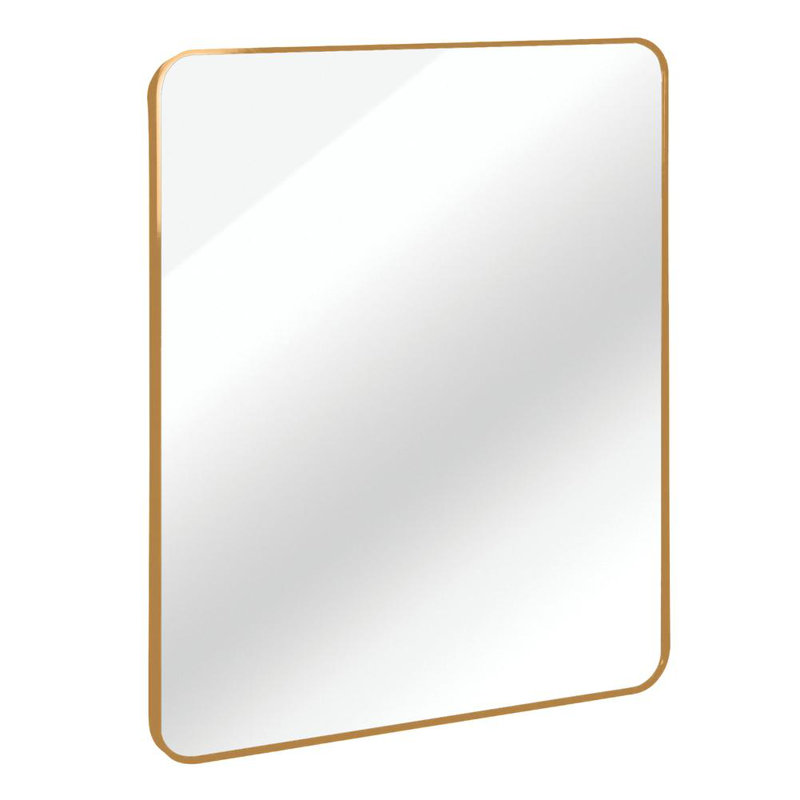 30 "x 36" Rectangular Wall Mirror, Gold