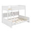 Lit superposé avec armoires de rangement et ports USB-851413843