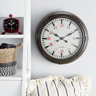 Ragland Metal Wall Clock
