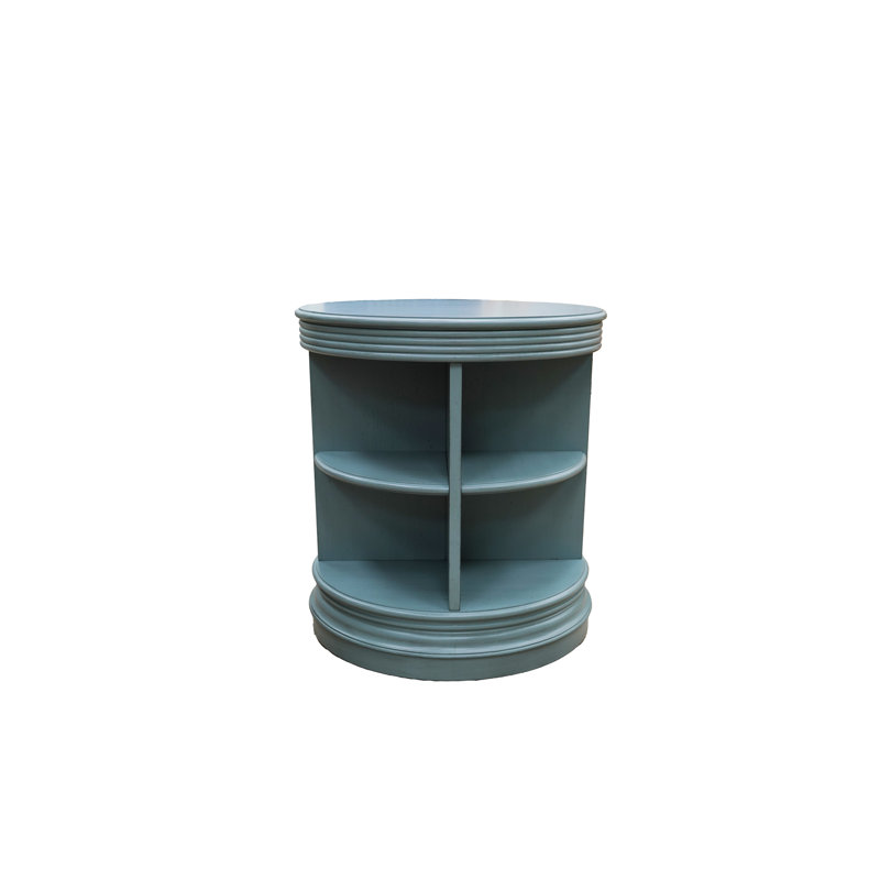 Solid Wood Top End Table