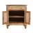 Timaj 30 inch Solid Wood brown Nightstand