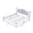 Wooden Platform Bed Frame with Headboard