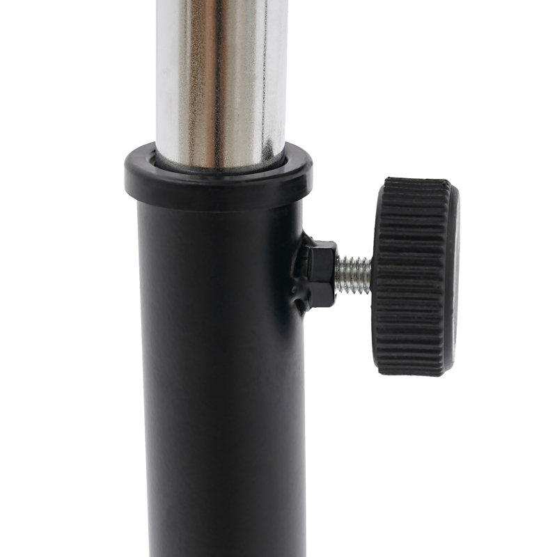Tabouret de manucure avec aspirateur Lakizzy, Noir