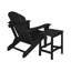 Chaise Adirondack pliante en plastique avec table Laguna-1190806442
