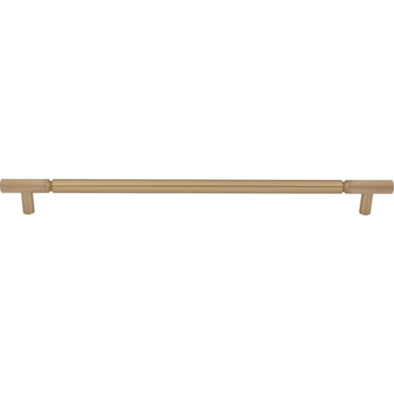 Prestwick Bar Appliance Pull, Honey Bronze, 18" Center To Center