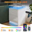 38cm W Acrylic Bedside Table-2075334763