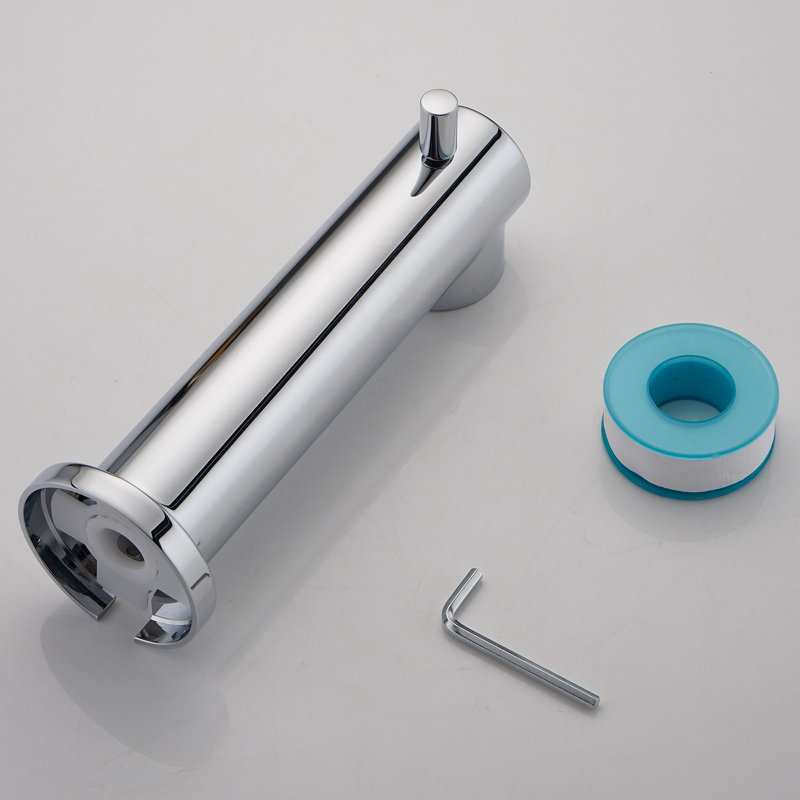 Wall Mounted Tub Spout Trim with Diverter, Chrome