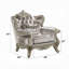 Fauteuil capitonné large de 45 po Bertha