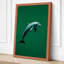 Leaping Dolphin Coastal - Wrapped Canvas-1866089647-1866089684