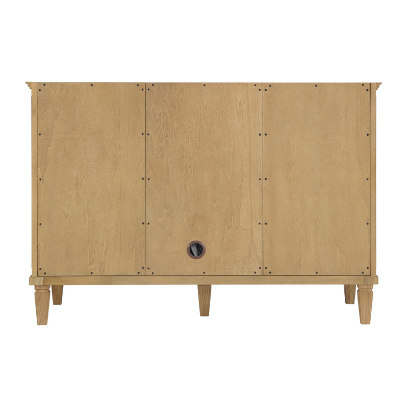 Lorelai 48'' W Single Vanity, Light Natural Oak, Parisien Bleu