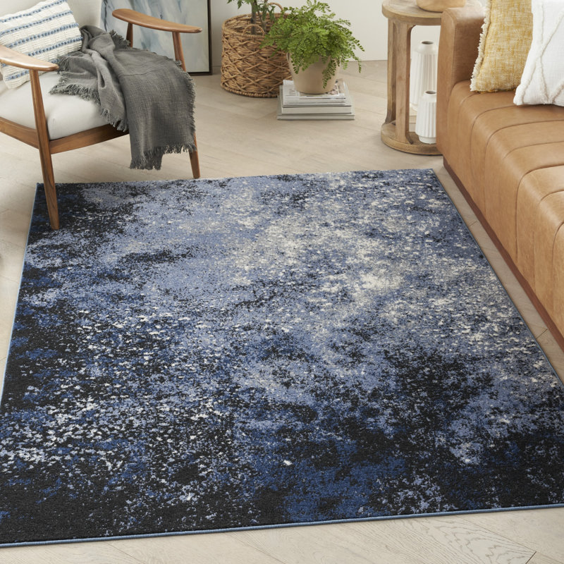 North Moore Abstract Indoor Rug, Rectangle 6' x 9'