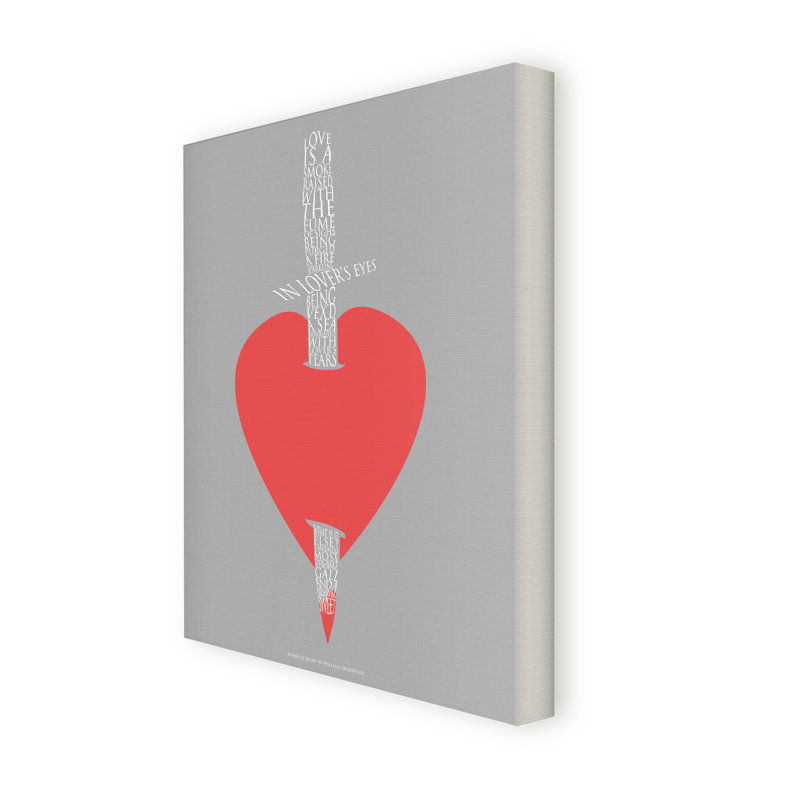 Boone Wrapped Canvas Print, 80 cm H x 60 cm W x 5 cm D