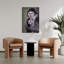 Tender Monkey Hug Peaceful Contemporary Monkey Nature Portrait Wall Art Print by Carles Just - Print-1855865350
