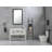 Myhomekeepers 19'' White Ceramic Rectangular Bathroom Sink