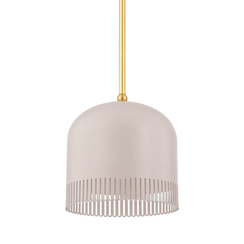 Luminaire suspendu 1 lumière Liba par Zoe Feldman x Mitzi, H 9,50 po x l 9,75 po x P 9,75 po
