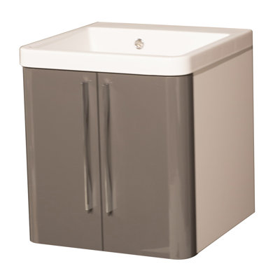 Damira 505mm Single Bathroom Vanity with Integrated Ceramic Basin