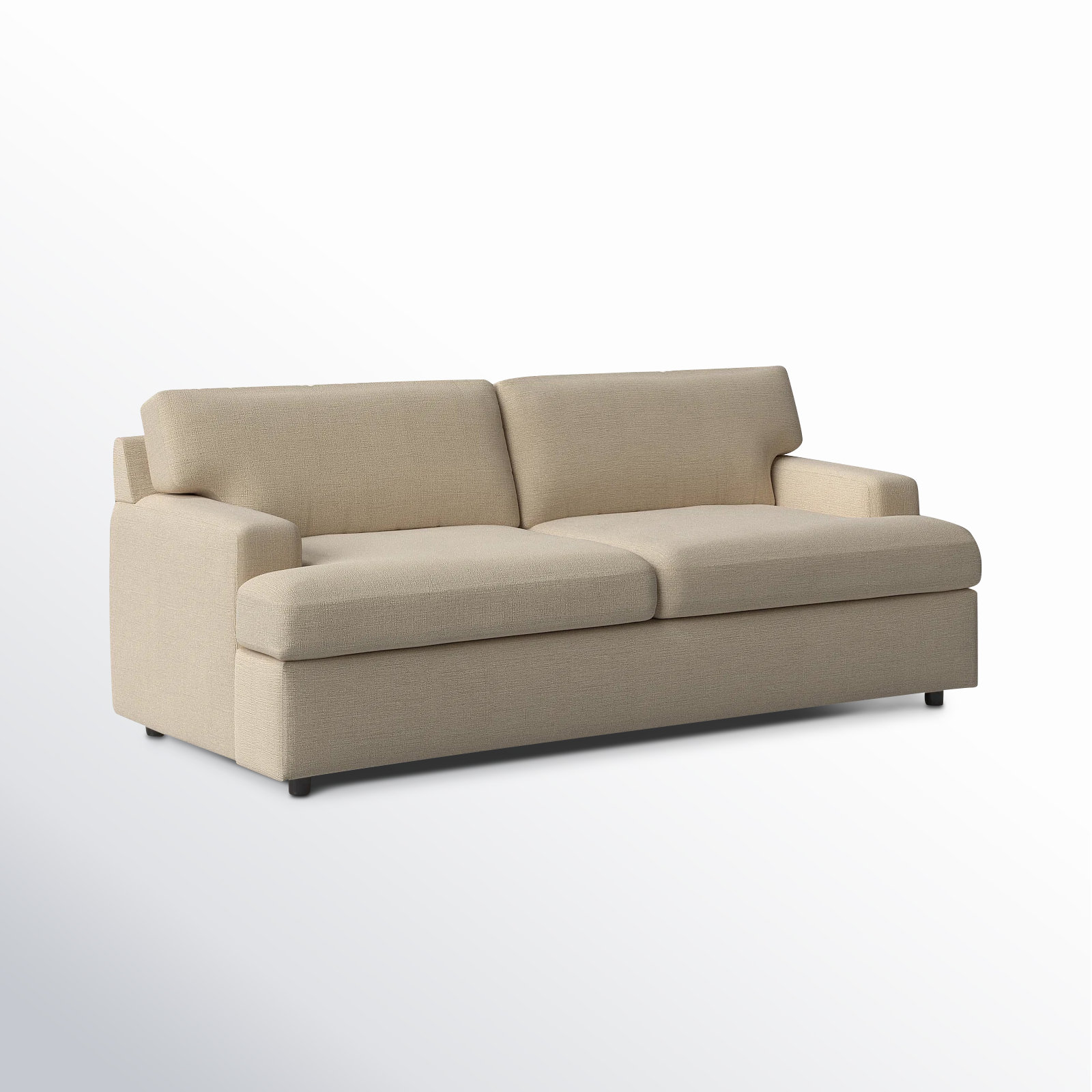 Cleo 84'' Sofa, Turbo Wheat Basketweave