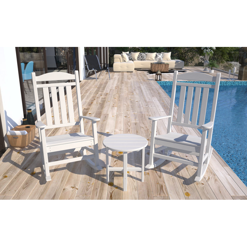 All-Weather Outdoor Adirondack Side Table