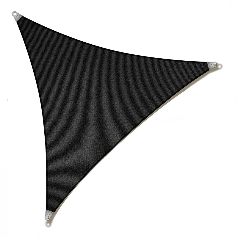 Voile d'ombrage royal, 12 pi x 12 pi x 12 pi, Noir