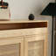 Armoire à chaussures en bois massif