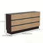 Commode en bois 9 tiroirs