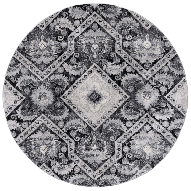 Daquavion Performance Oriental Rug, Round 6'7"