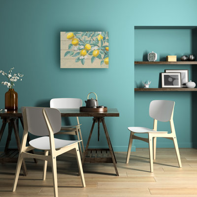 Wellington Studio Lemon Branch Wood Slat Art