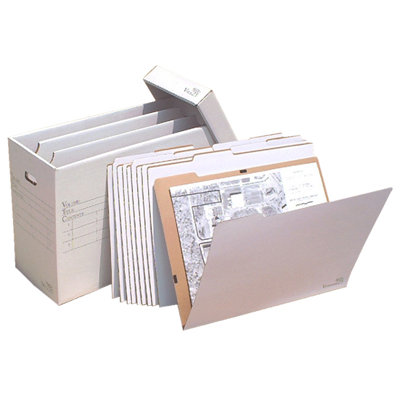Cardboard Flat Files Box