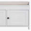 Banc de rangement rembourré avec armoire-381537198