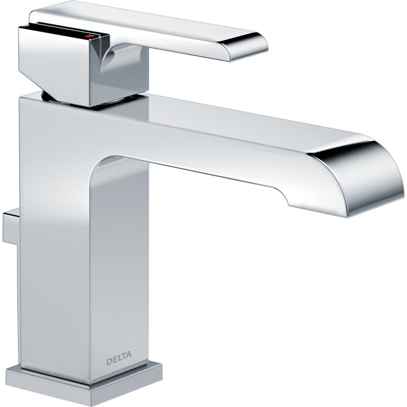 Robinet de salle de bains monotrou avec ensemble de bonde Ara
