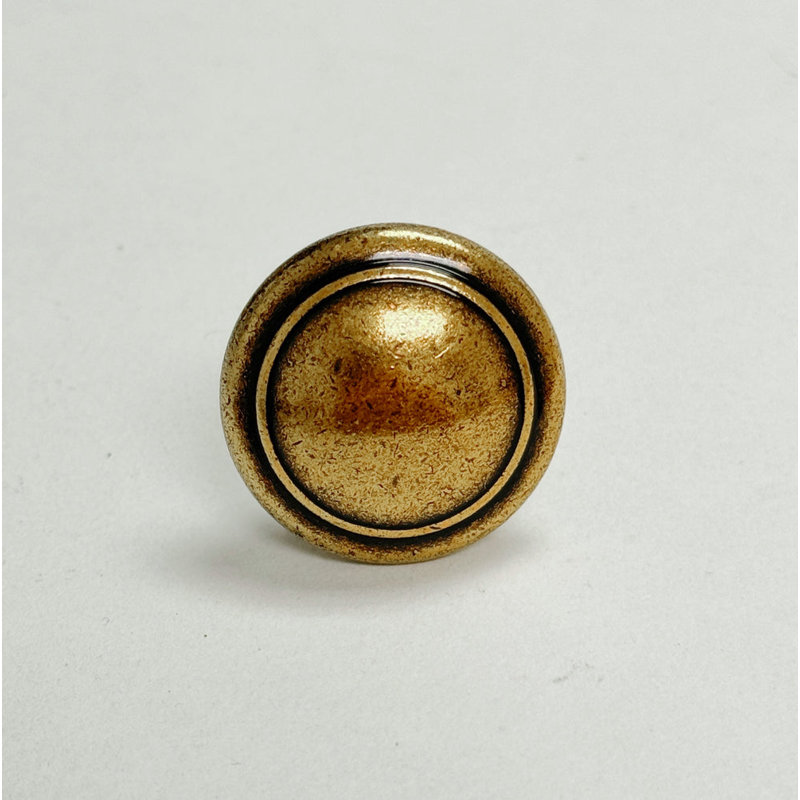 Antique Brass Palermo Round Knob