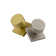 Viaggio Quadrato Hammered Texture Rosette Single Dummy with Circolo Knob