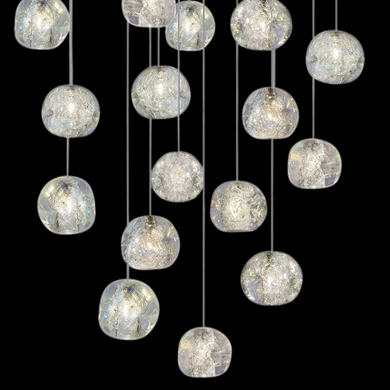 Natural Inspirations 16 - Light Cluster Bulb Pendant, Gold, 22 Lights