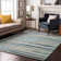 Premium Machine Washable Lyndhurst AMF996 Stripes Rug