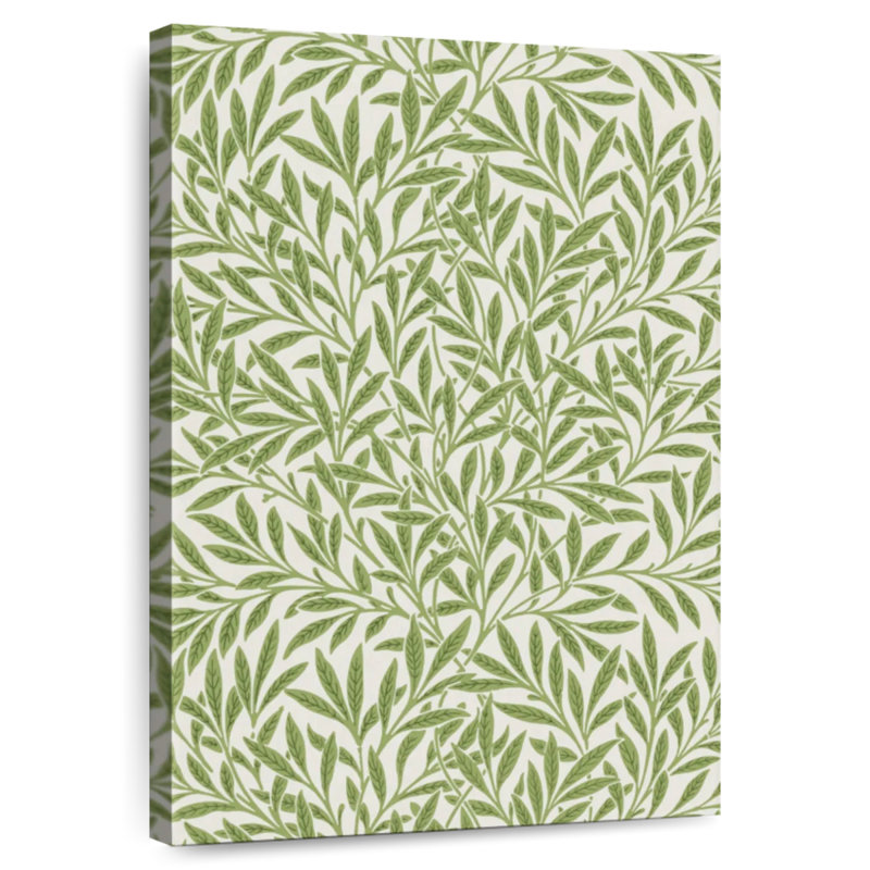 Kerner Willow Pattern, 48" H x 32" W