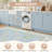 Boho Oushak Area Rugs, Washable Non-Slip Rugs, Oriental Floral Soft Thin Indoor Carpet-1295513110-1115899453