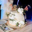 3 pièces de décoration de gâteau de mariage-869187234